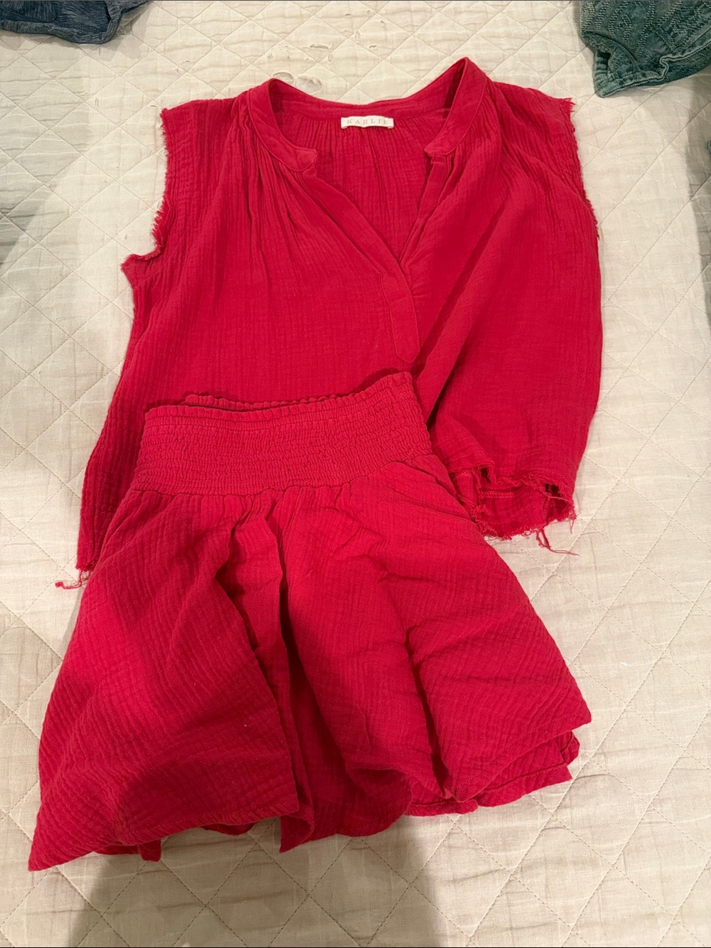 100% matching Skort set